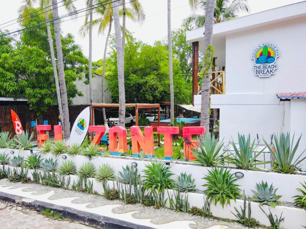 The Beach Break Hotel El Zonte Exterior foto